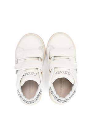 white leather sneakers GOLDEN GOOSE KIDS | GJF00386F00530310449
